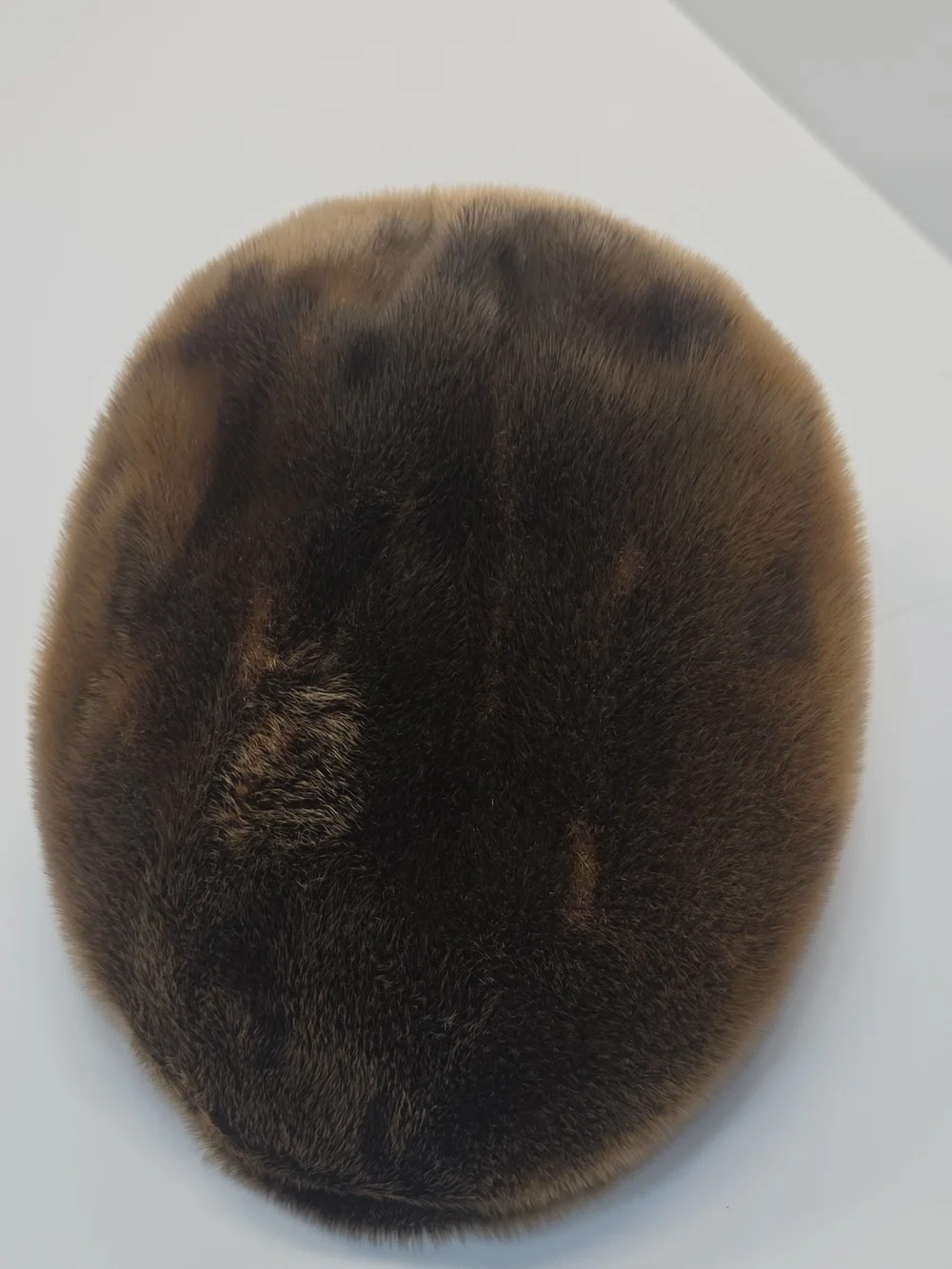 Men's Brown Fur Grooming Cap